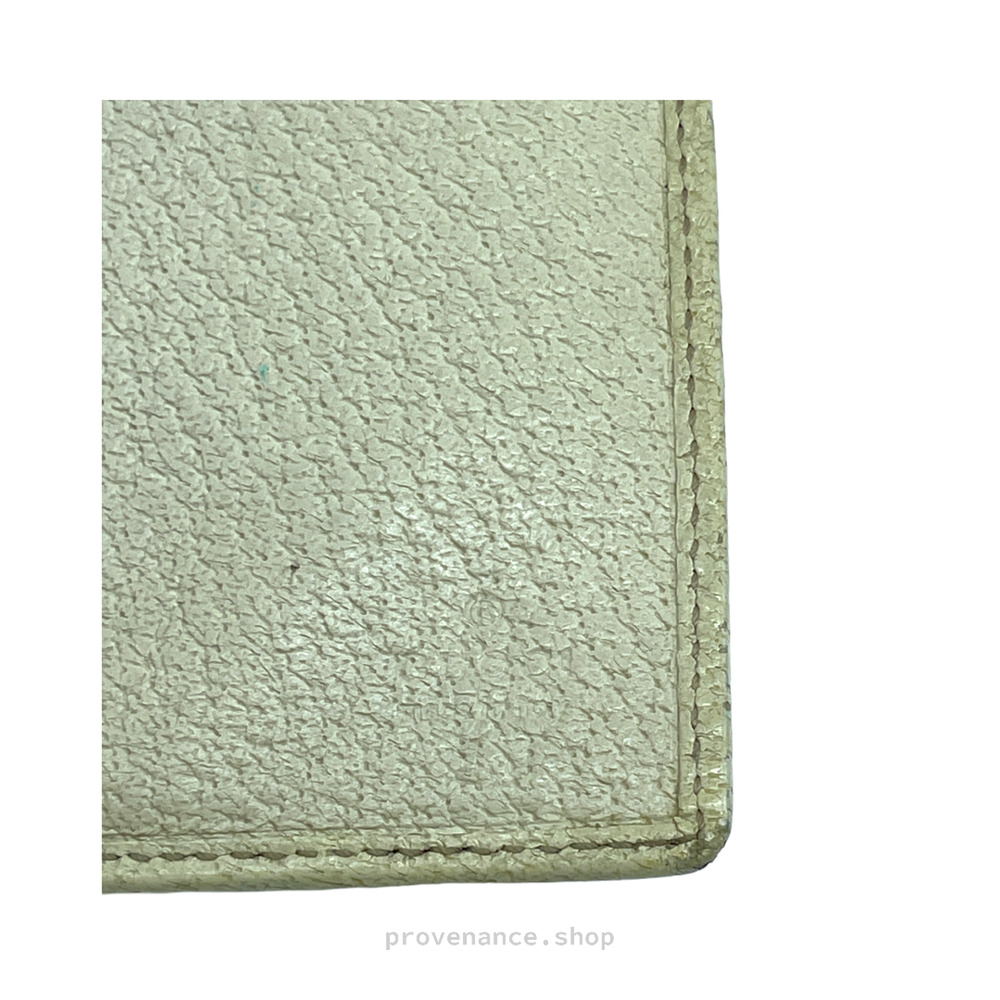 🔴 Gucci GG Canvas Long Wallet - White - Picture 11 of 11